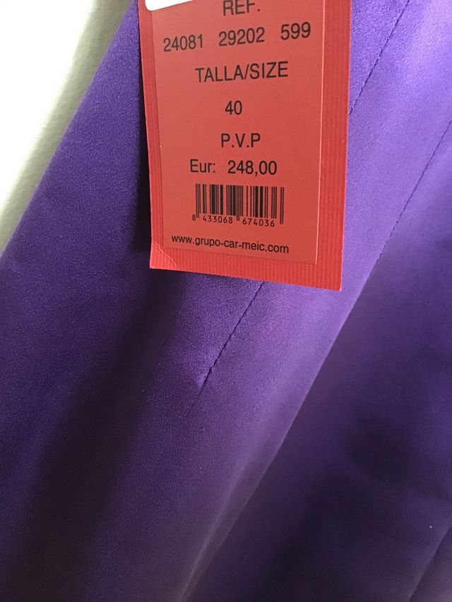 Vestido Caramelo Morado