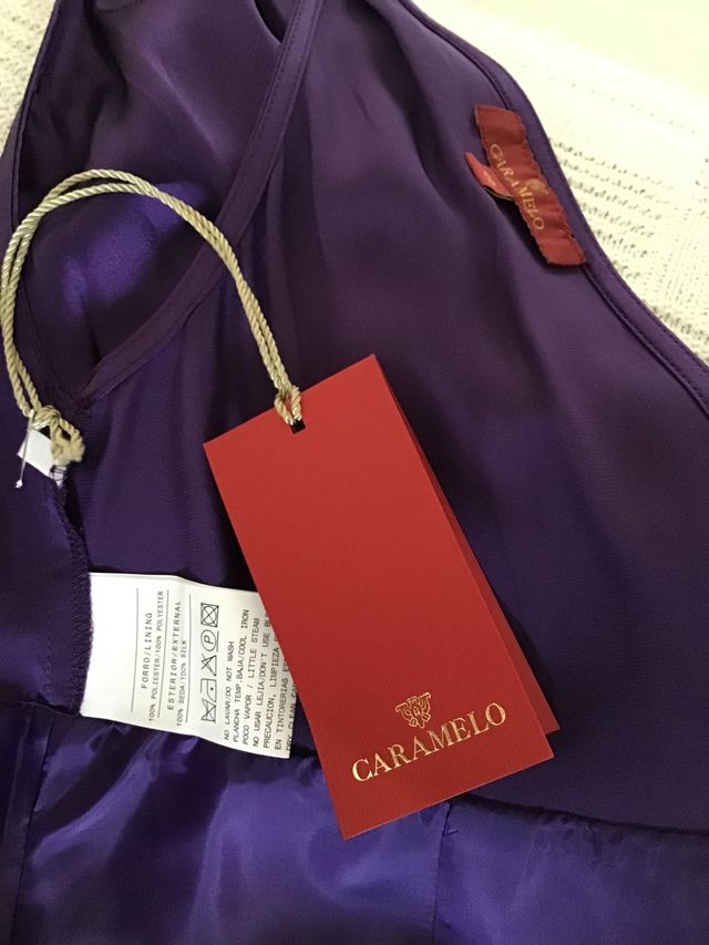 Vestido Caramelo Morado