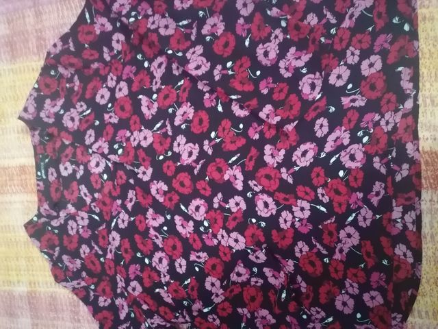 blusa a maniche lunghe