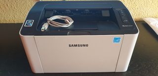 Impresora láser Samsung M2026W con tonner al 75% de segunda mano por 45 EUR  en Castelldefels en WALLAPOP