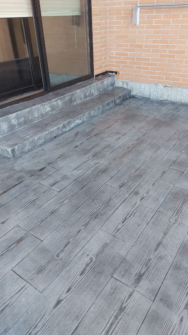 Hormigón impreso Ávila