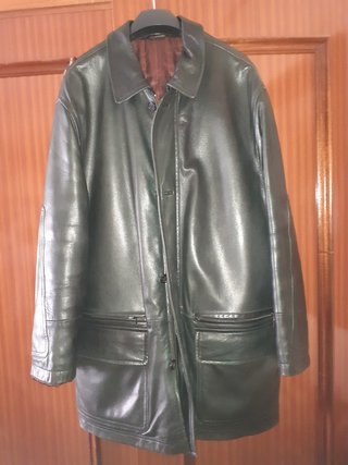 CHAQUETON DE PIEL PIEL EMIDIO TUCCI CORTE INGLE de segunda mano por 49,99  EUR en Valladolid en WALLAPOP