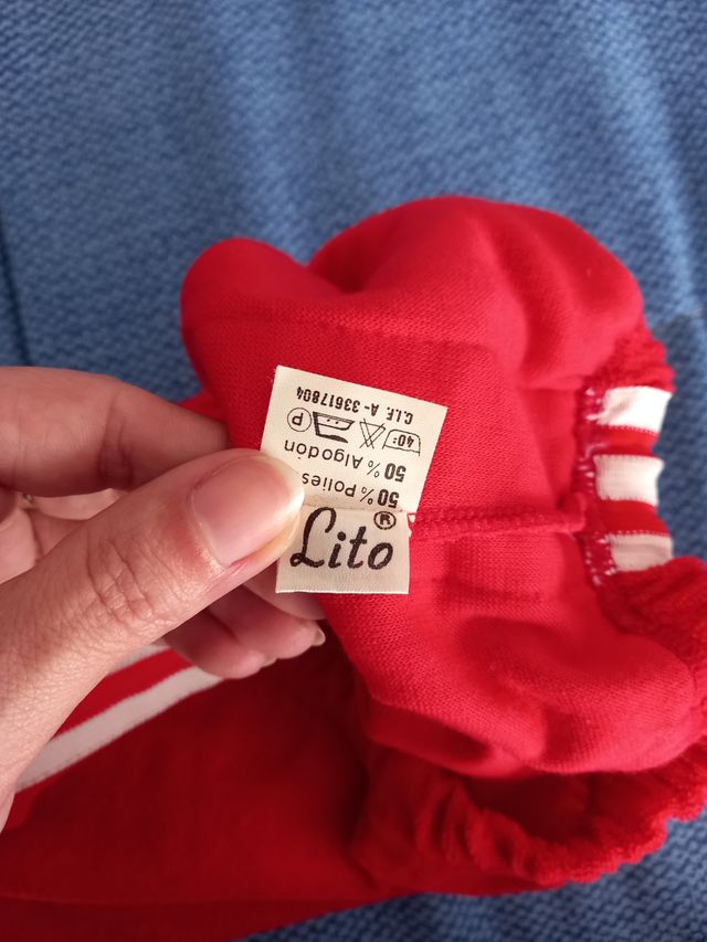 Braga pantalón atletismo. Marca Lito (años 80)