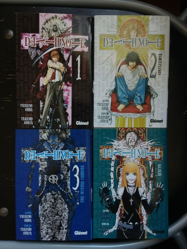 Death Note manga 1 al 4