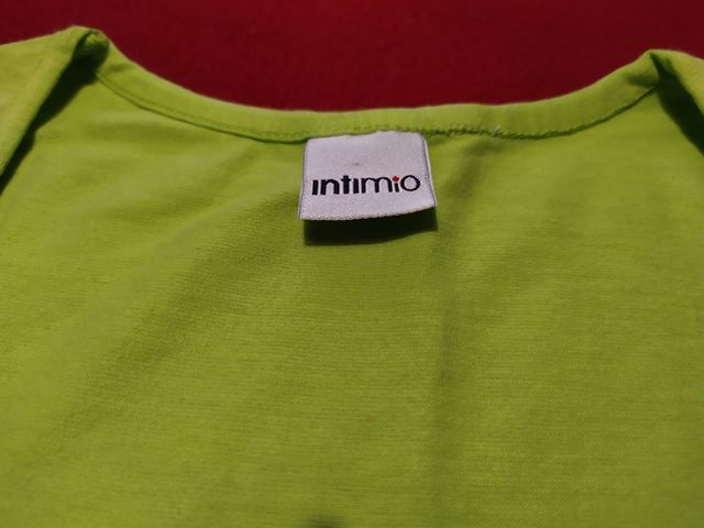 Tshirt verde chiaro in cotone per donna