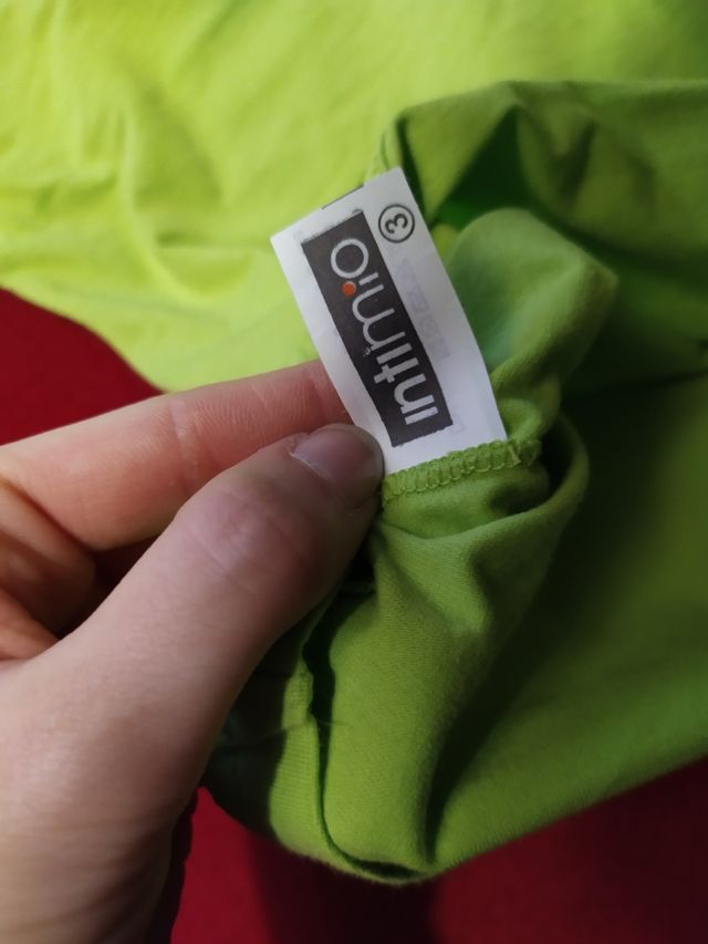 Tshirt verde chiaro in cotone per donna