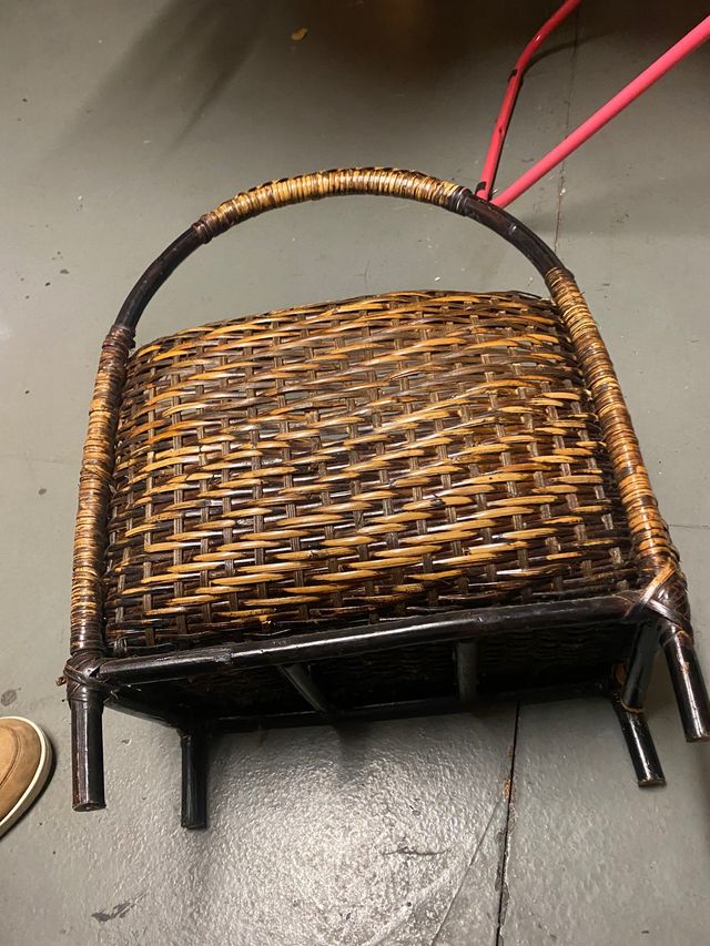 Cesto de mimbre