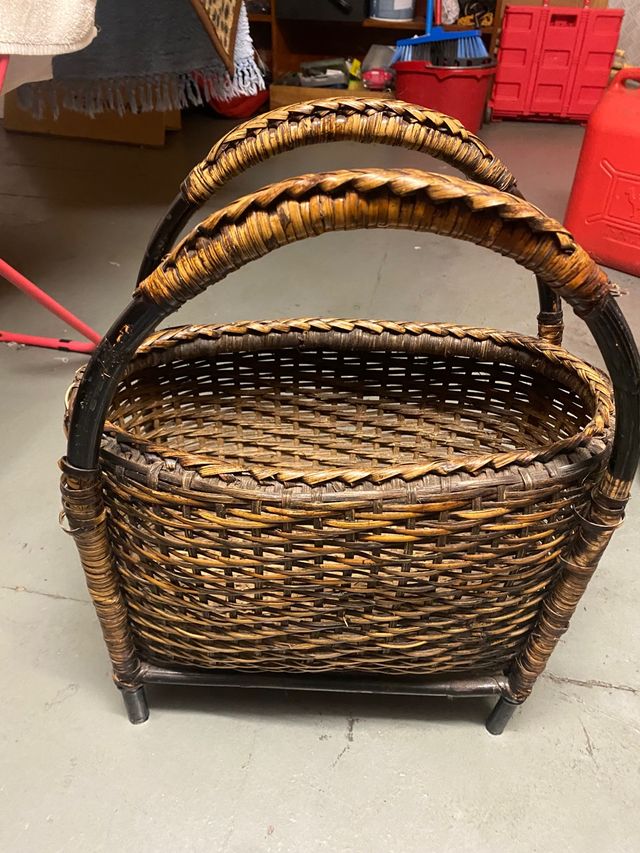 Cesto de mimbre