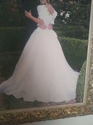 Vestido novia de segunda mano por 50 EUR en A Coruña en WALLAPOP