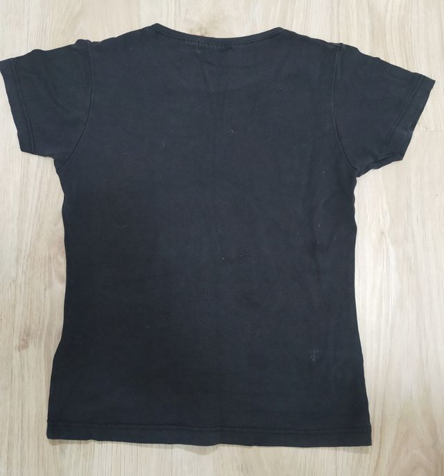 Camiseta negra de Zara