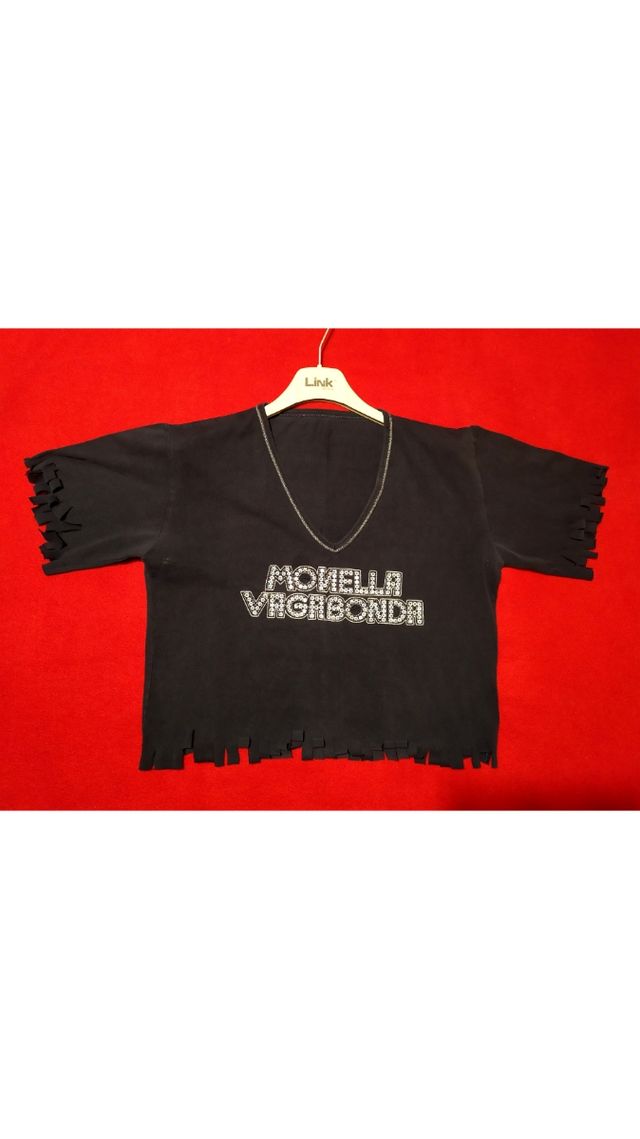 Tshirt con frange per donna - Monella Vagabonda