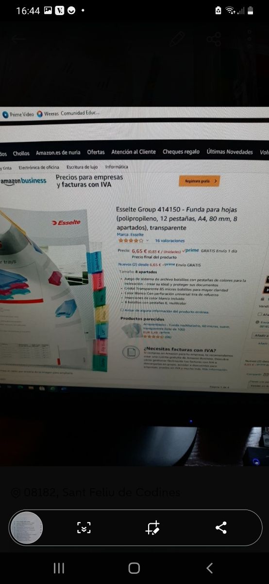 fundas hojas esselte NUEVO 