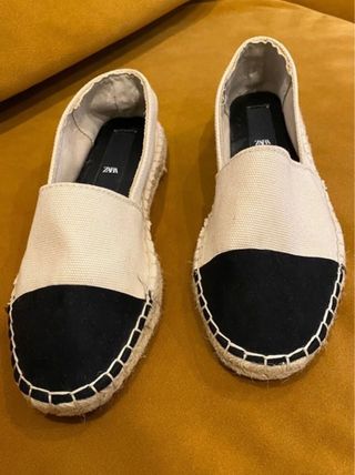 Zapatillas esparto Zara ESTRENAR de segunda mano por 9 EUR en Madrid en  WALLAPOP