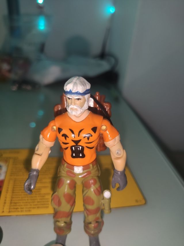 Gi Joe - JUNGLA / Outback Tiger Force con su ficha