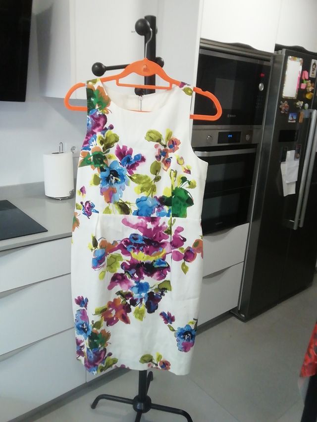 vestido Adolfo Domingez