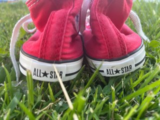 Converse bota rojas n 25 de segunda mano por 15 EUR en La Regia en WALLAPOP