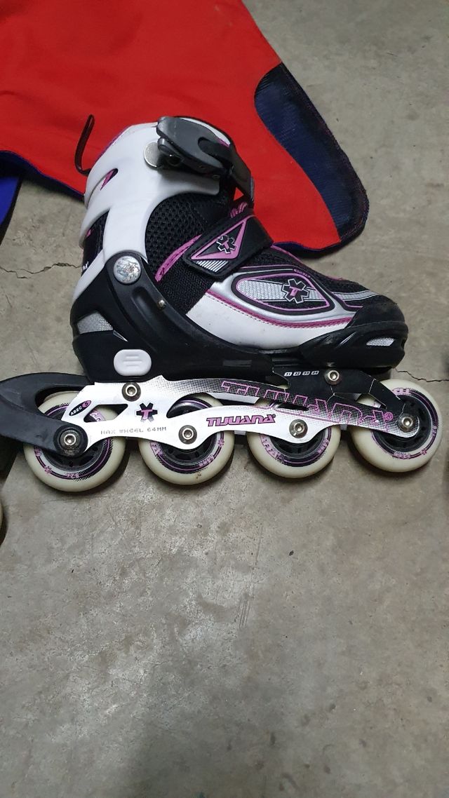 patines TIJUANA talla 31 a 34 + casco + bolsa