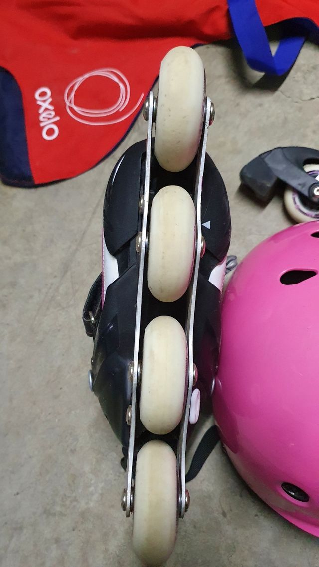 patines TIJUANA talla 31 a 34 + casco + bolsa