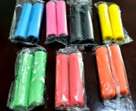PUÑOS SILICONA COLORES PARA BICICLETAS