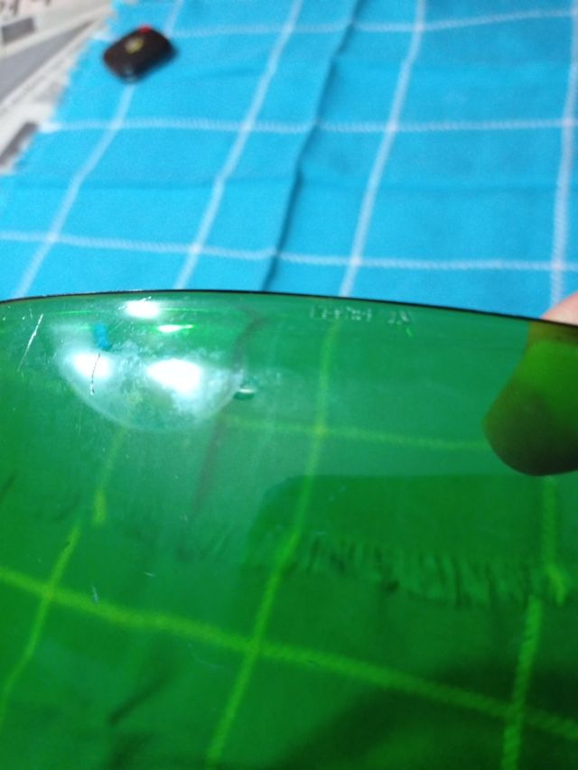 Bandeja grande vidrio Vereco verde