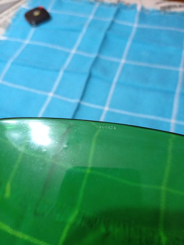 Bandeja grande vidrio Vereco verde