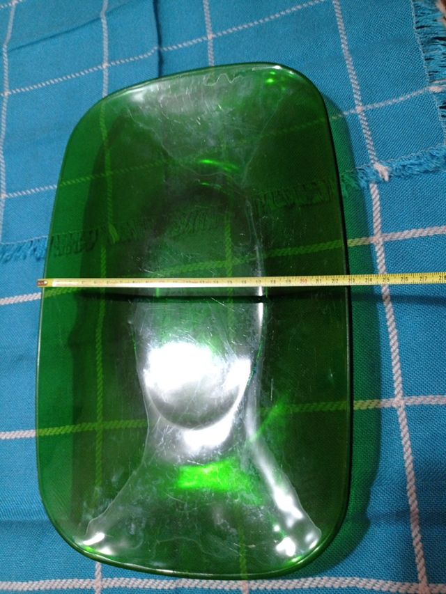 Bandeja grande vidrio Vereco verde