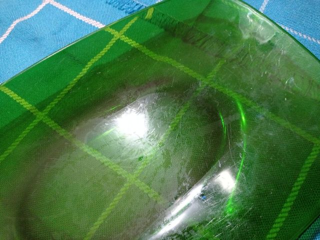 Bandeja grande vidrio Vereco verde