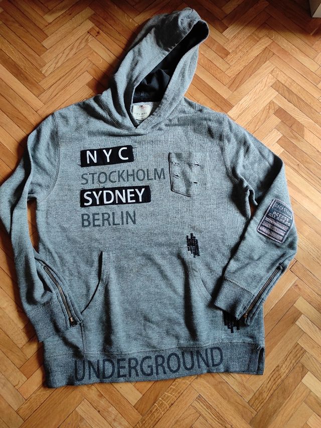 sudadera niño talla 12 Zara