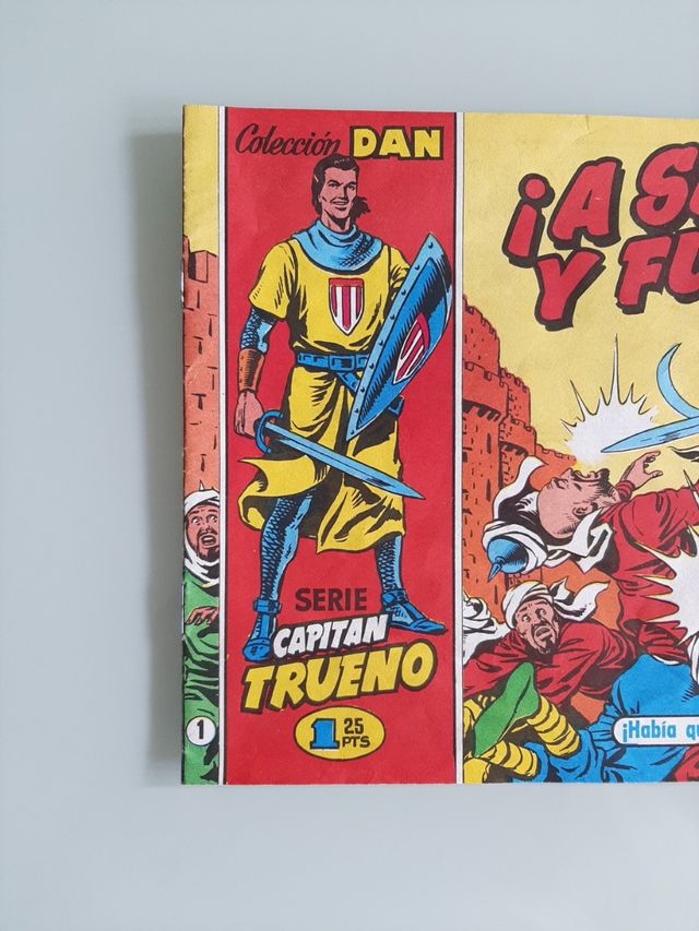 Capitán Trueno. ¡A sangre y fuego! n° 1