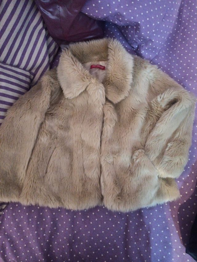 chaquetón pelito talla4-5