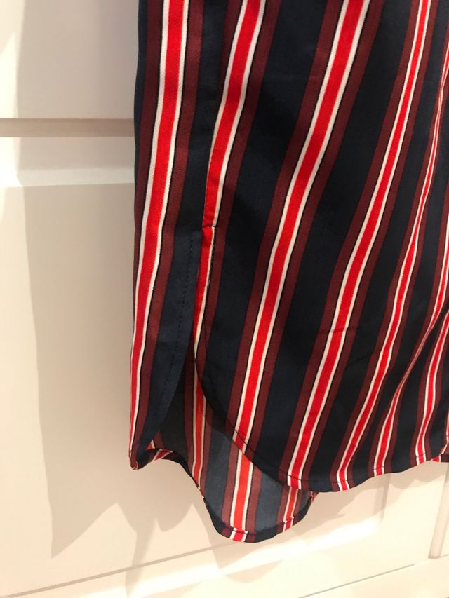 Conjunto pijamero blusa y pantalón fluido