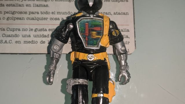 GI JOE SAC / BAT Cobra + Ficha Original