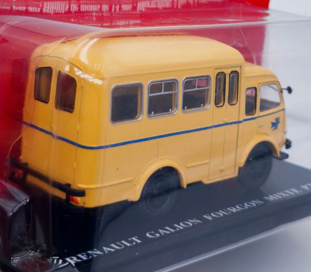 RENAULT GALION FOURGON MIXTE PTT 1/43 HACHETTE