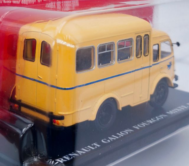 RENAULT GALION FOURGON MIXTE PTT 1/43 HACHETTE
