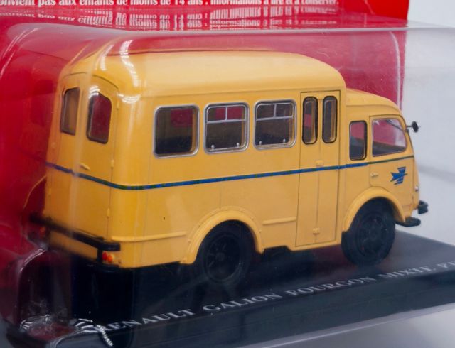 RENAULT GALION FOURGON MIXTE PTT 1/43 HACHETTE