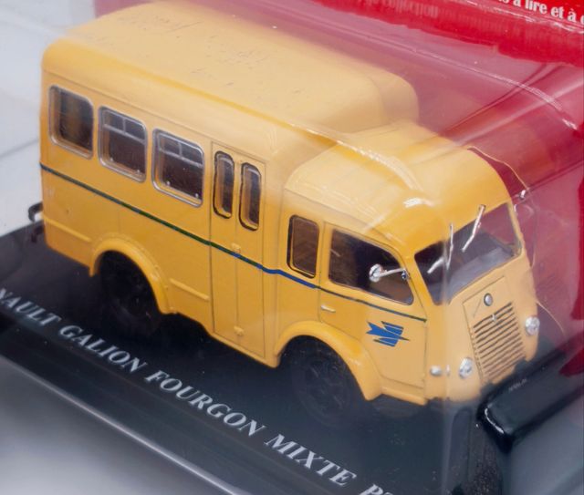 RENAULT GALION FOURGON MIXTE PTT 1/43 HACHETTE
