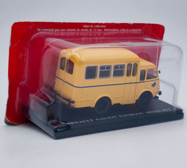 RENAULT GALION FOURGON MIXTE PTT 1/43 HACHETTE