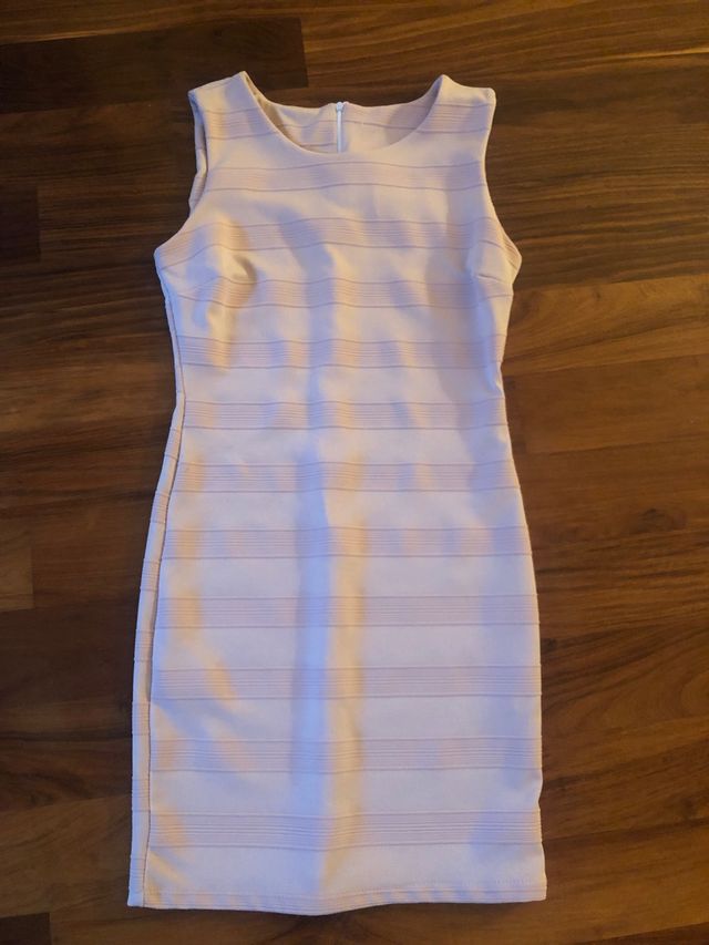 Vestito donna tg m color rosa misto cotone