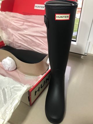 Nuevas Botas agua negras mujer Hunter Refined 37 de segunda mano por 115  EUR en Burgos en WALLAPOP
