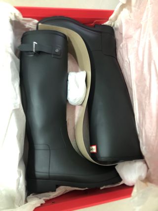 Nuevas Botas agua negras mujer Hunter Refined 37 de segunda mano por 115  EUR en Burgos en WALLAPOP