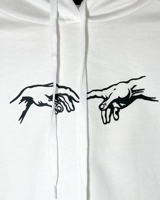 Sudadera blanca Shein de segunda mano por 4 EUR en Madrid en WALLAPOP
