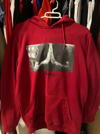 Sudadera Roja Snipes de segunda mano por 15 EUR en Cornellà de Llobregat en  WALLAPOP