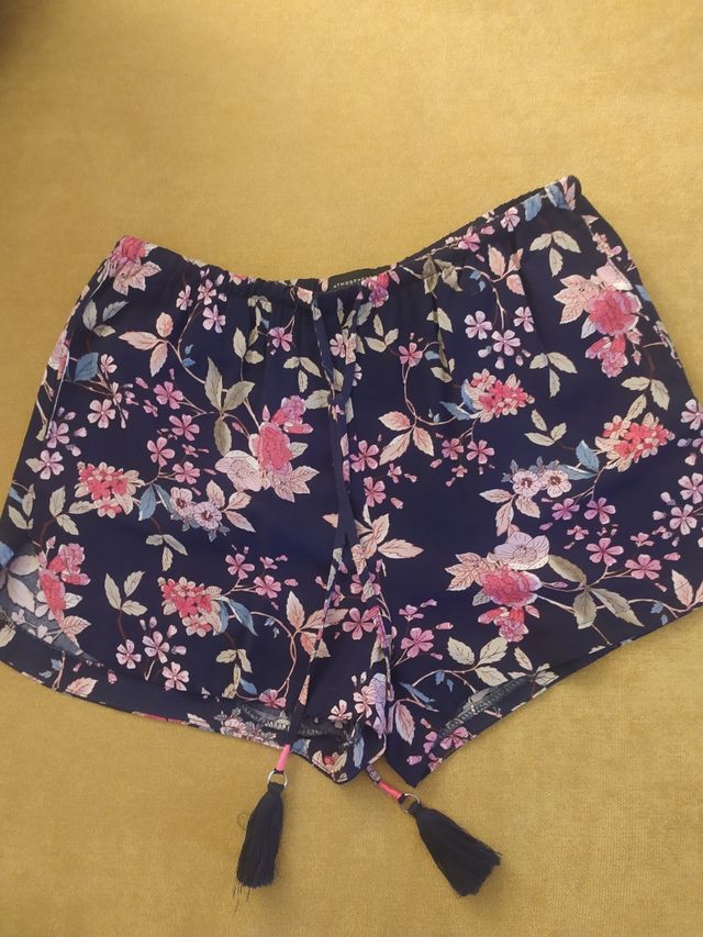 pantalón corto estampado