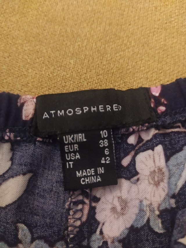 pantalón corto estampado