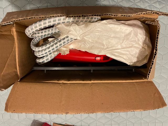 Vaporeta con centro de planchado