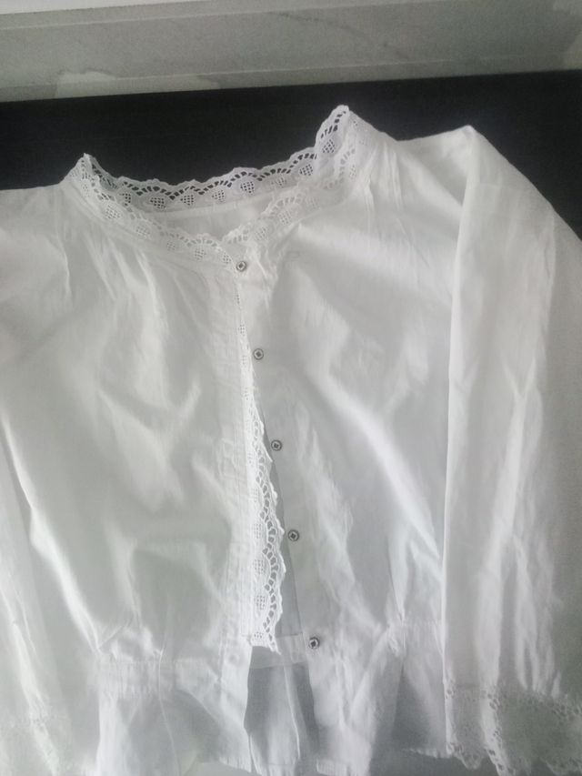 blusa antigua única,