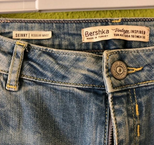 Pantalón Vaquero Bershka XL