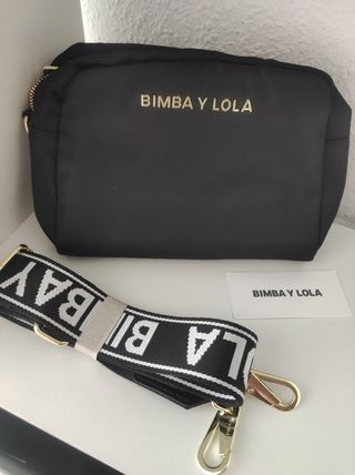 Bolso negro S bimba y Lola de segunda mano por 55 EUR en Cáceres en WALLAPOP