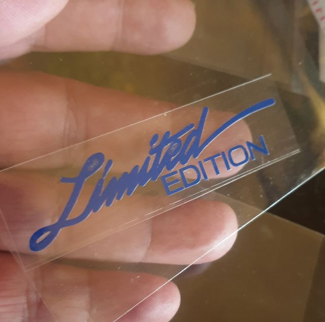 Vinilo LIMITED EDITION MERCEDES AMG 2x8 cms