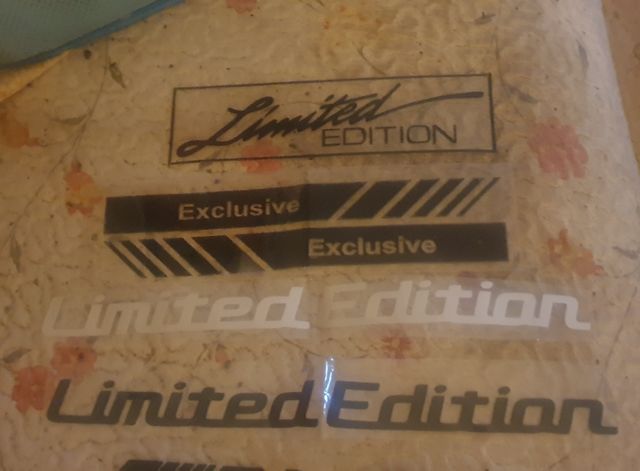 Vinilo LIMITED EDITION MERCEDES AMG 2x8 cms